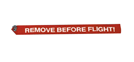 Remove Before Flight Sticker